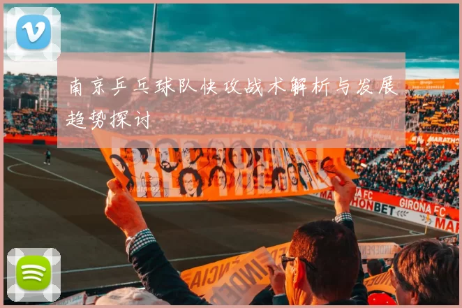 南京乒乓球队快攻战术解析与发展趋势探讨
